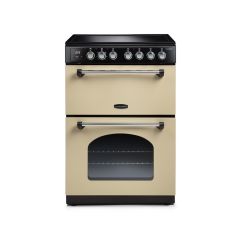Rangemaster CLA60ECCR/C 128110 CLASSIC 60 CERAMIC CREAM/CHROME
