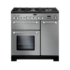 Rangemaster KCH90DFFSS/C 98760 KITCHENER 90 DF ST/STEEL CHROME