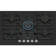Siemens EP7A6QI40 75cm, 5 burners, 4.0kW Wok burner, Optimised stepFlame, 5 Dishwasher suitable cast